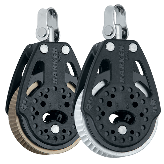 Harken Two-pack 57mm 1.5x & 2x Grip Ratchet Blocks | SendIt Sailing