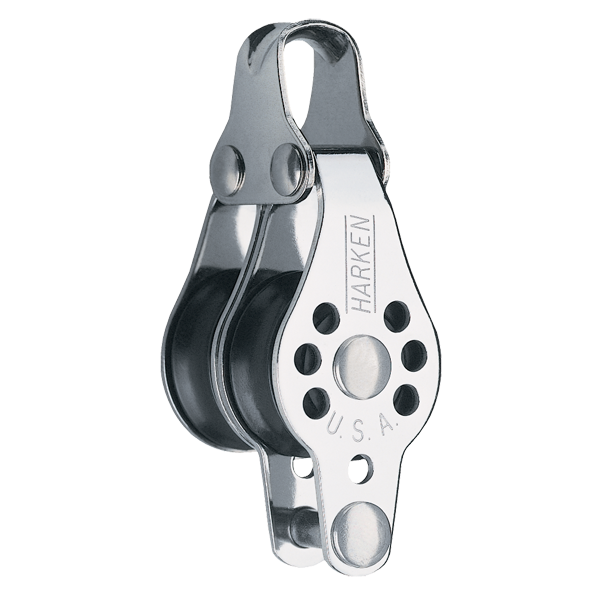 Harken 22mm Double Micro Block with Becket | SendIt Sailing