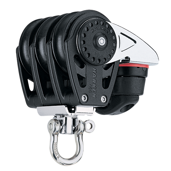 Harken 40mm Triple Block Swivel, Cam Cleat | SendIt Sailing
