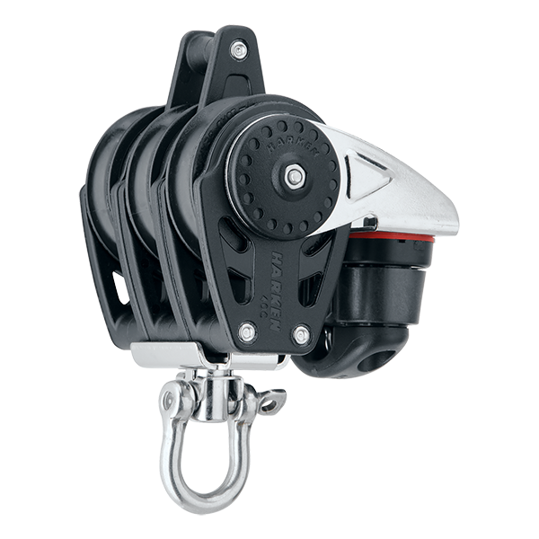 Harken 40mm Triple Block Swivel, Becket, Cam Cleat | SendIt Sailing