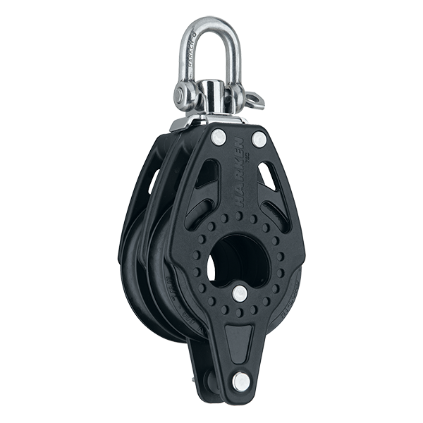 Harken 75mm Double Block Swivel, Becket | SendIt Sailing
