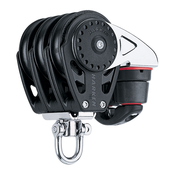 Harken 75mm Triple Block Swivel, Cam Cleat | SendIt Sailing