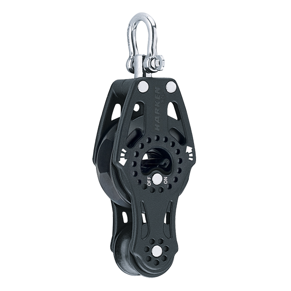 Harken 57mm Fiddle Ratchet Block Swivel | SendIt Sailing