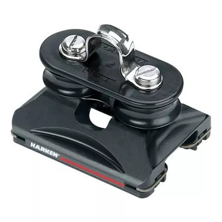 Harken High Load Small Boat Captive Ball Car with Fixed Sheaves | SendIt Sailing