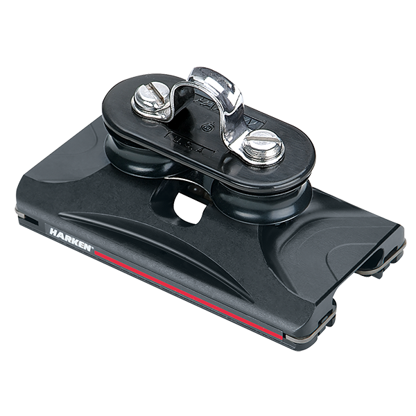 Harken 1250 Small Boat Captive Ball Car with Fixed Sheaves | SendIt Sailing