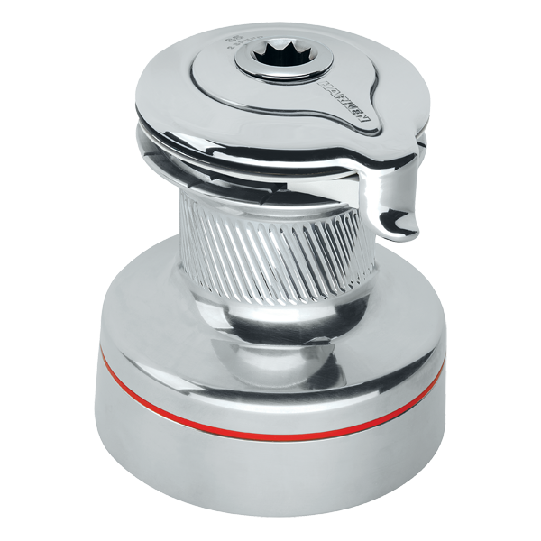 Harken 35 Self-Tailing Radial All-Chrome Winch - 2 Speed | SendIt Sailing