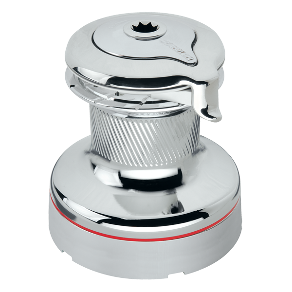 Harken 46 Self-Tailing Radial All-Chrome Winch - 2 Speed | SendIt Sailing