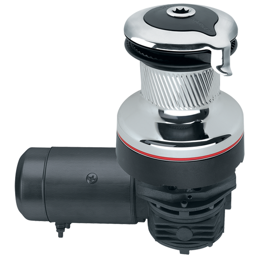 Harken Radial 2 Spd Electric ST Chrome Winch Horizontal 12 Volt | SendIt Sailing