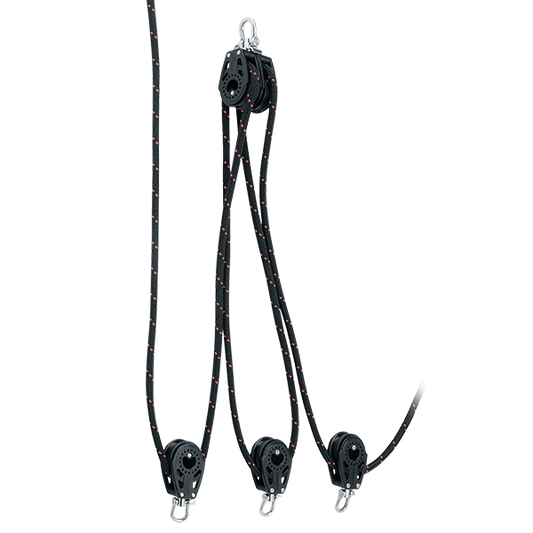 Harken VM Purchase System-4:1 DBL Ended 40mm Carbo | SendIt Sailing
