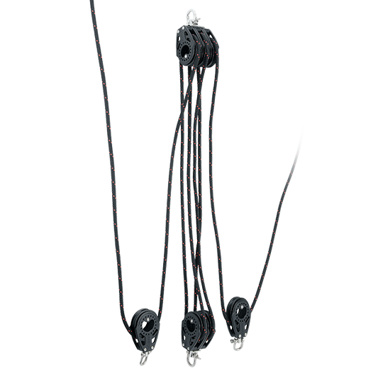 Harken VM Purchase System-6:1 DBL Ended 57mm Carbo | SendIt Sailing