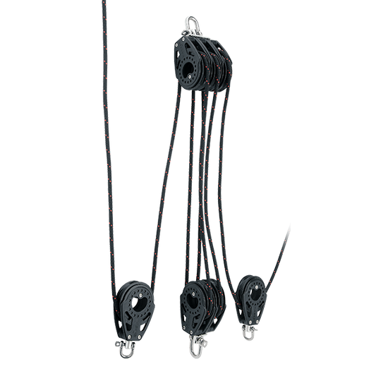 Harken VM Purchase System-6:1 DBL Ended 75mm Carbo | SendIt Sailing