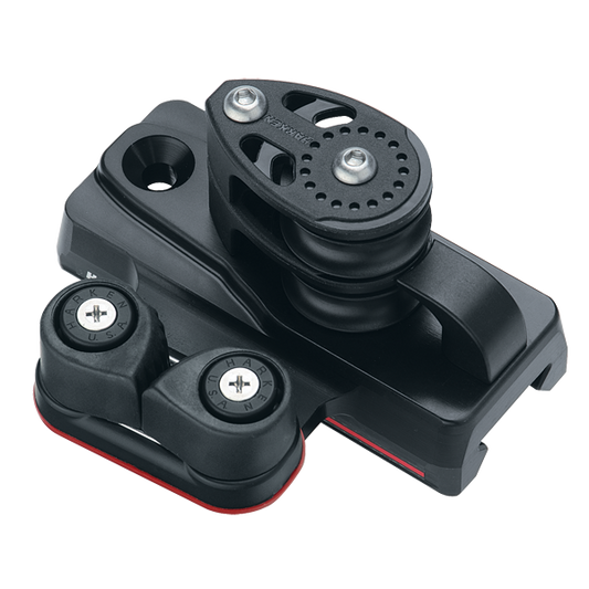 Harken MR 27mm Double Sheave End Control with Dead End and Cam - Pair | SendIt Sailing