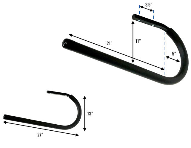 Hi-Port 1 | Surfboard Storage Ceiling Rack | Holds 50 lbs