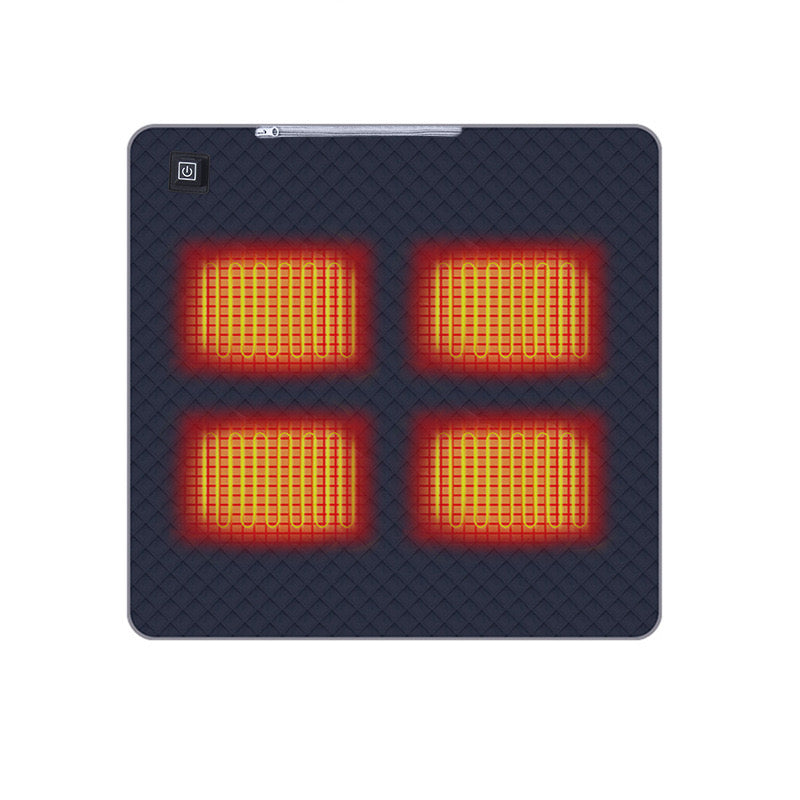 LITEGUEST Heated Seat Cushion Portable & USB - Stay Warm Anywhere