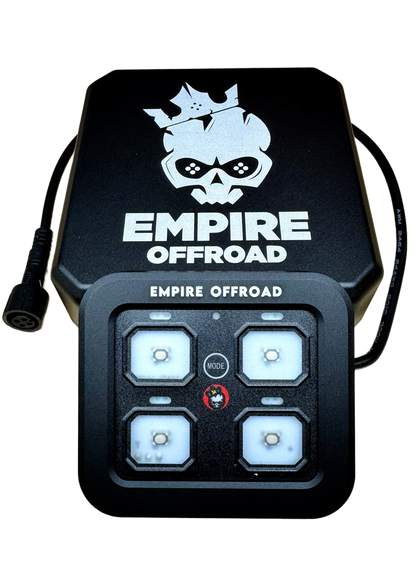 Empire Offroad LED Highrise RGB 4 Channel Universal Switch Panel | SendIt SailingEmpire Offroad LED Highrise RGB 4 Channel Universal Switch Panel