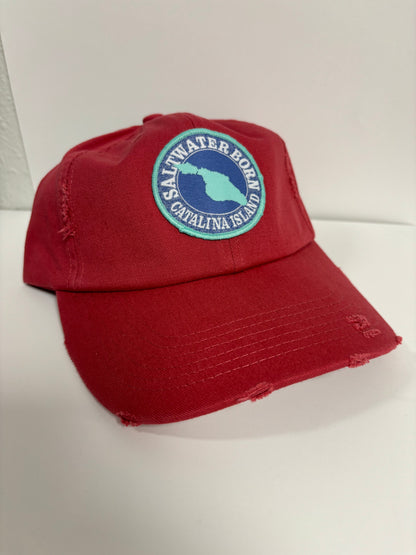 Catalina Island, CA Vintage Distressed Hat