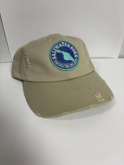 Catalina Island, CA Vintage Distressed Hat
