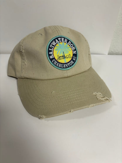 Charleston, SC Vintage Distressed Hat