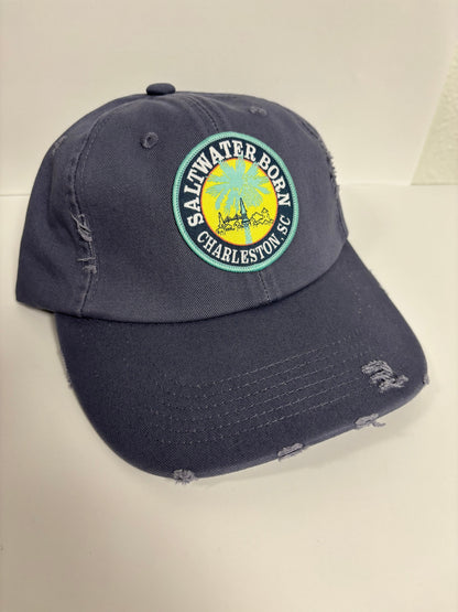 Charleston, SC Vintage Distressed Hat