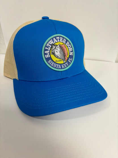 Siesta Key, FL Structured Mesh Trucker Hat