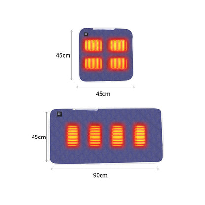 LITEGUEST Heated Seat Cushion Portable & USB - Stay Warm Anywhere
