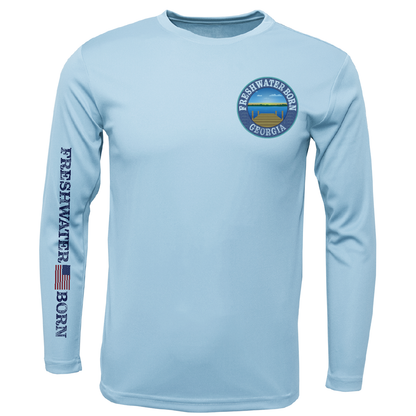 Georgia Freshwater Born "All For Rum and Rum For All" Men's Long Sleeve UPF 50+ Dry-Fit Shirt