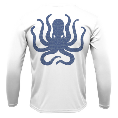 Catalina Island, CA Kraken Men's Long Sleeve UPF 50+ Dry-Fit Shirt