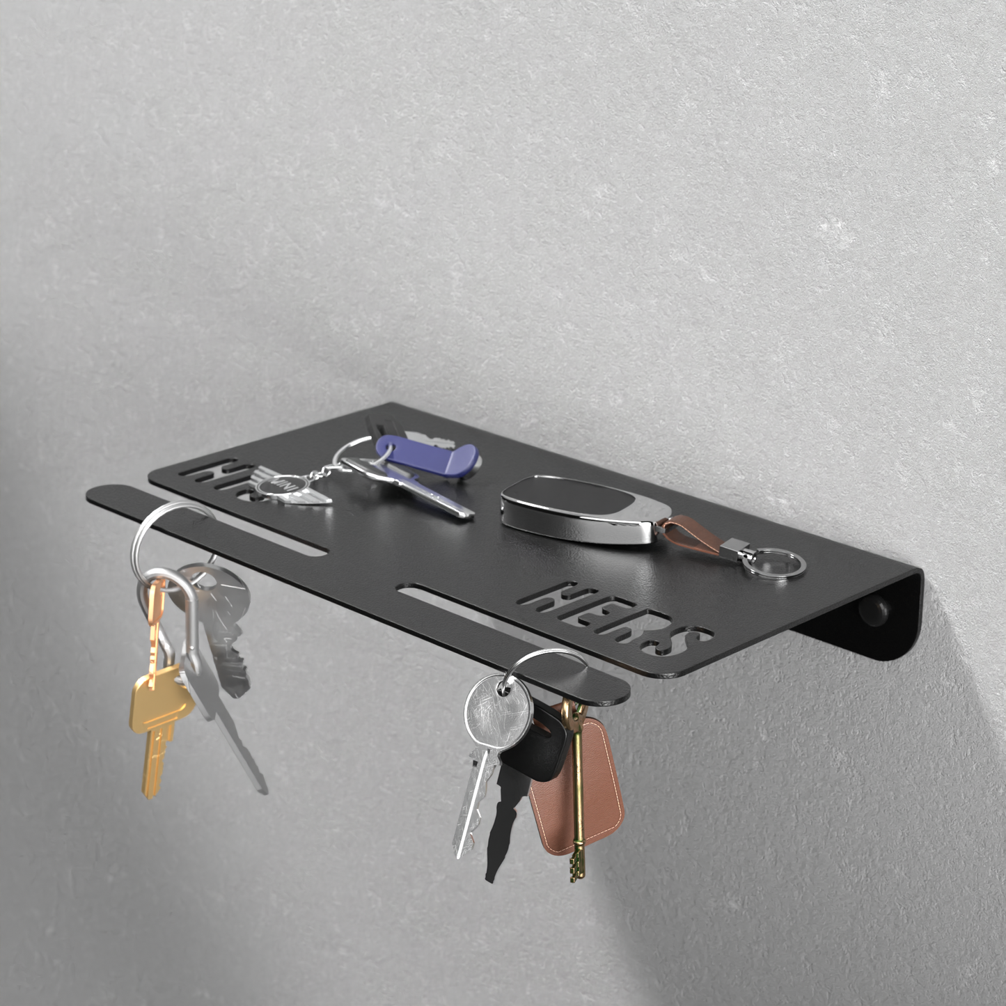 Wall Mounted Keychain Rack