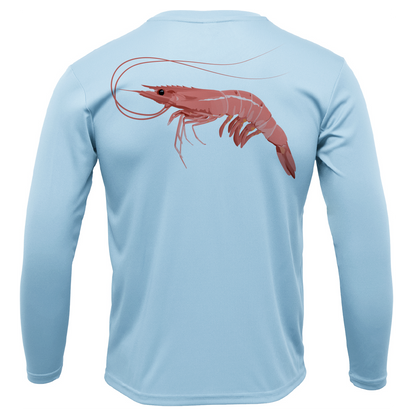 Key West, FL Jumbo Shrimp Long Sleeve UPF 50+ Dry-Fit Shirt