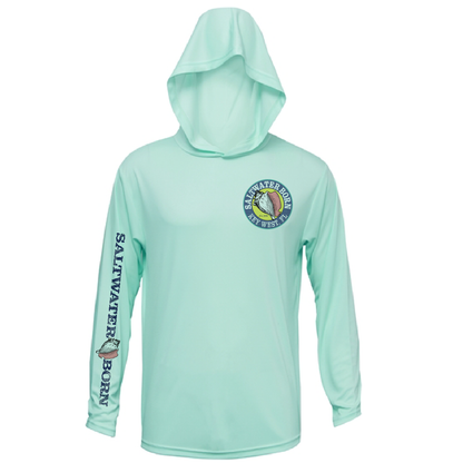 Key West, FL Kraken Long Sleeve UPF 50+ Dry-Fit Hoodie