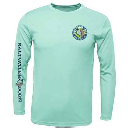 Key West, FL Mahi Long Sleeve UPF 50+ Dry-Fit Shirt