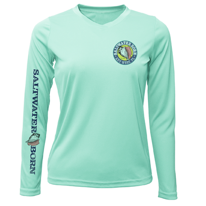 Key West Action Mahi Women's Long Sleeve UPF 50+ Dry-Fit Shirt