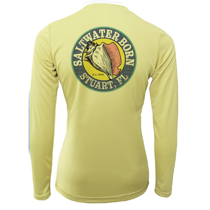 Stuart "Saltwater Hair...Don't Care" Long Sleeve UPF 50+ Dry-Fit Shirt