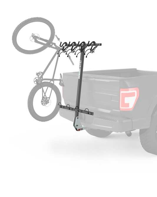Lolo Racks 4 bike rack for 2" inch hitch with standard pull pin tilting