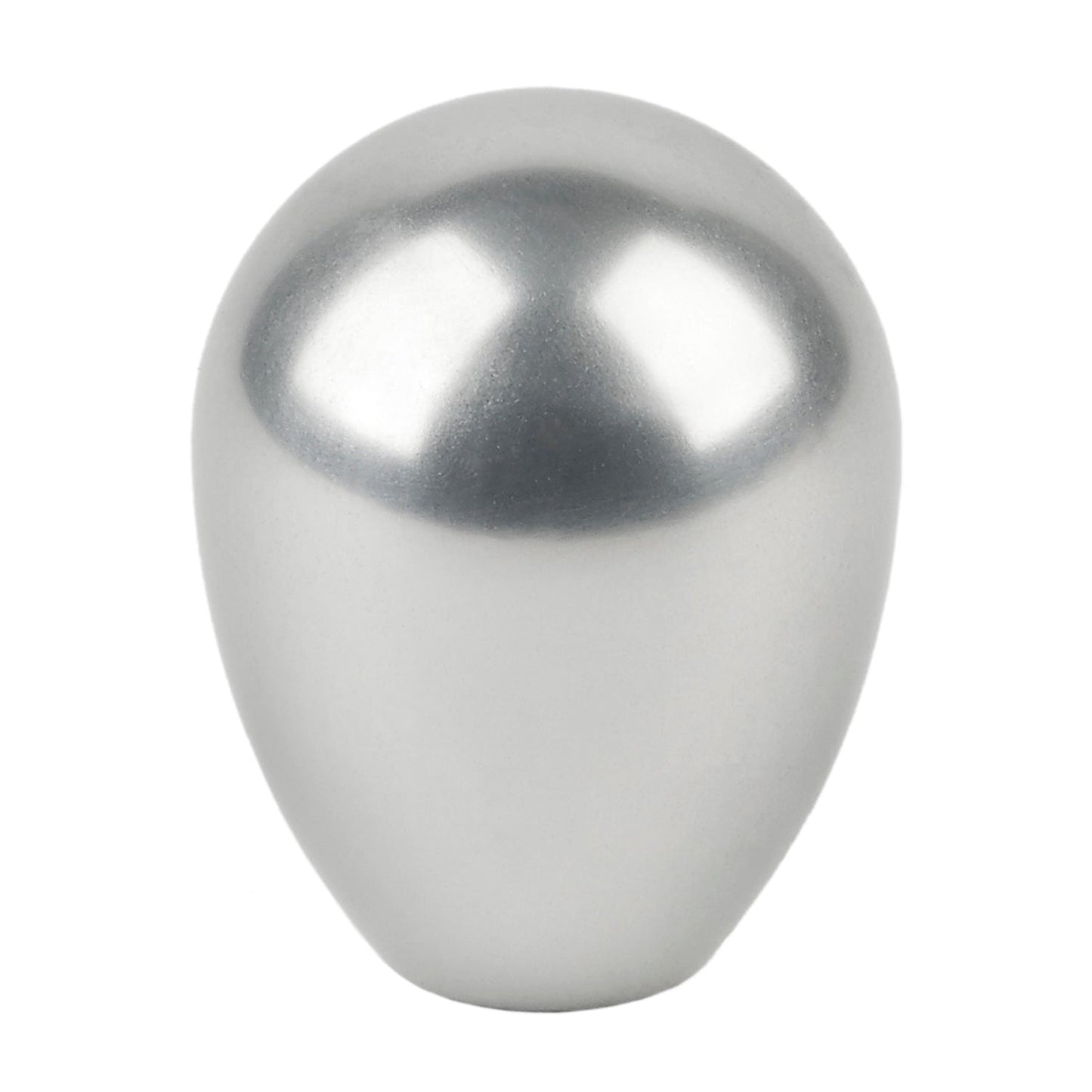 Schaefer Smooth Silver Anodized Knob MF-12-C