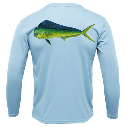 Key West, FL Mahi Long Sleeve UPF 50+ Dry-Fit Shirt