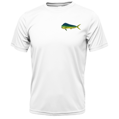 Key West, FL Mahi on Chest Short Sleeve UPF 50+ Dry-Fit Shirt