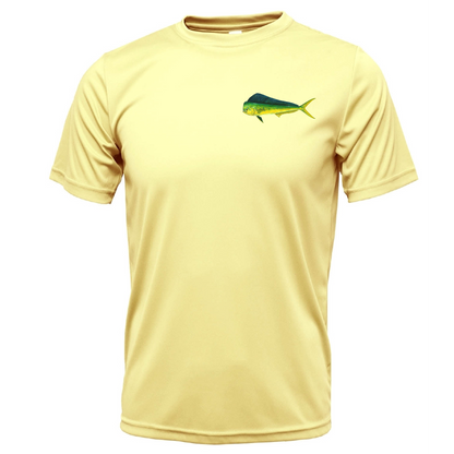 Key West, FL Mahi on Chest Short Sleeve UPF 50+ Dry-Fit Shirt