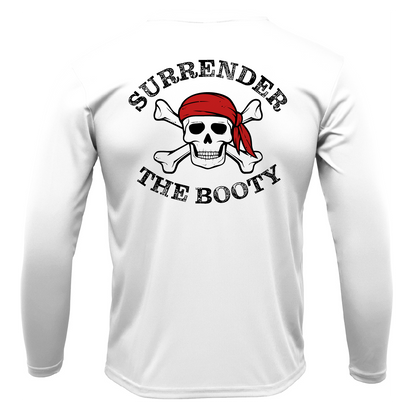 Freshwater Born "Live Love Lake" Surrender the Booty Men's Long Sleeve UPF 50+ Dry-Fit Shirt