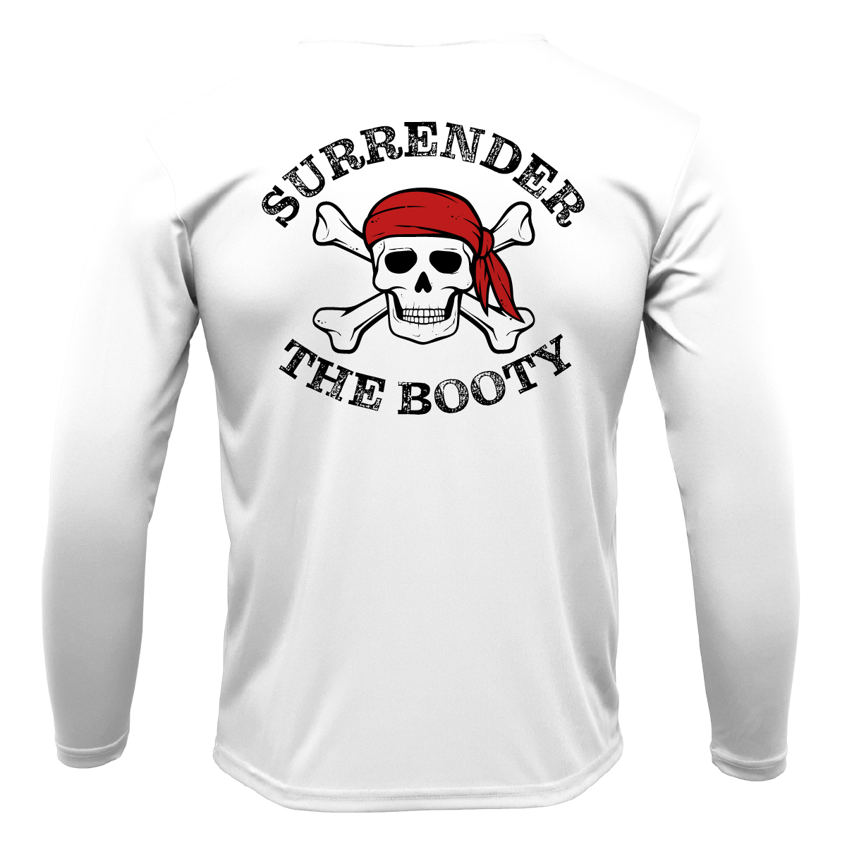 Florida Freshwater Born "Surrender The Booty" Boy's Long Sleeve UPF 50+ Dry-Fit Shirt