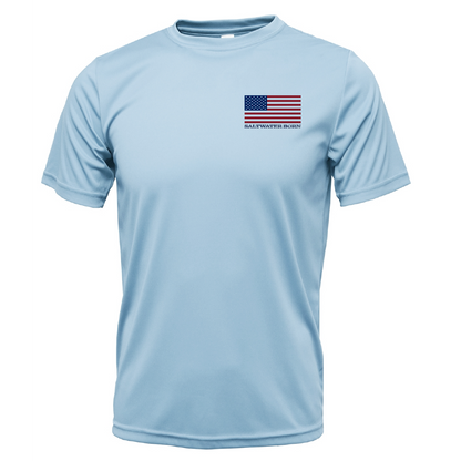 USA Snook Short Sleeve UPF 50+ Dry-Fit Shirt