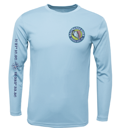 Siesta Key, FL Tarpon Long Sleeve UPF 50+ Dry-Fit Shirt