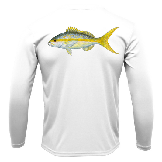 Yellowtail Long Sleeve UPF 50+ Dry-Fit Shirt