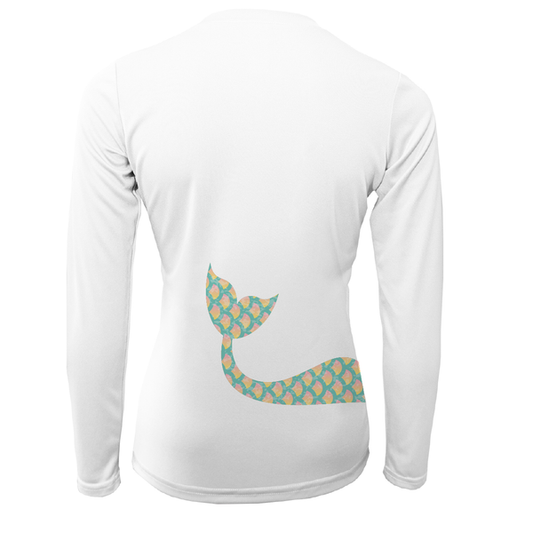 Mermaid Girl's Long Sleeve UPF 50+ Dry-Fit Shirt