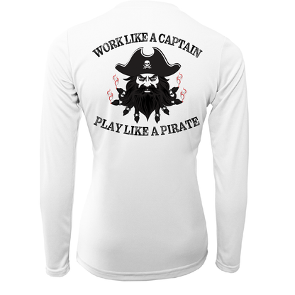 North Carolina Blackbeard Women's Long Sleeve UPF 50+ Dry-Fit Shirt
