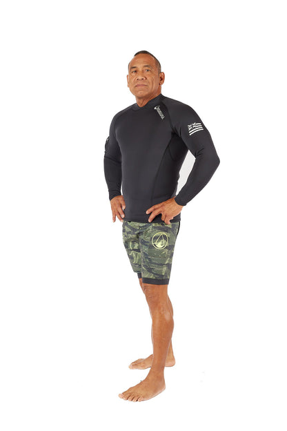 Men's Essentials Rear-zip Surf Top v1