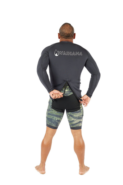 Men's Essentials Rear-zip Surf Top v1