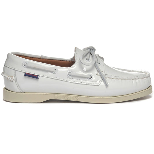 Sebago Docksides Portland Patent Leather Women Shoe | SendIt Sailing