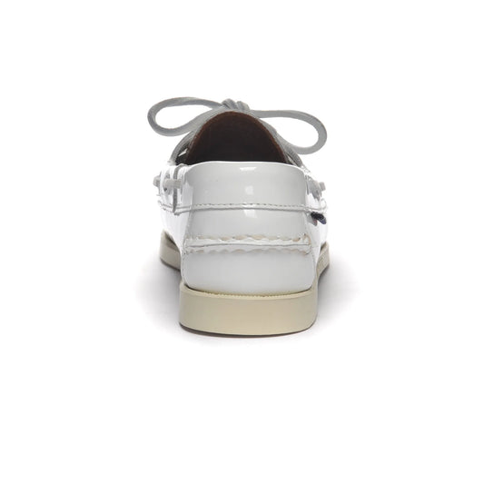 Sebago Docksides Portland Patent Leather Women Shoe | SendIt Sailing