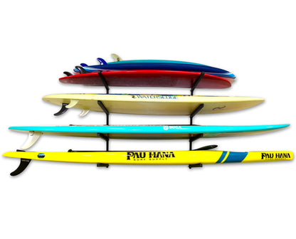 Wall Mounted SUP & Surfboard Storage Rack | Indoor | 2 Levels | Adjustable